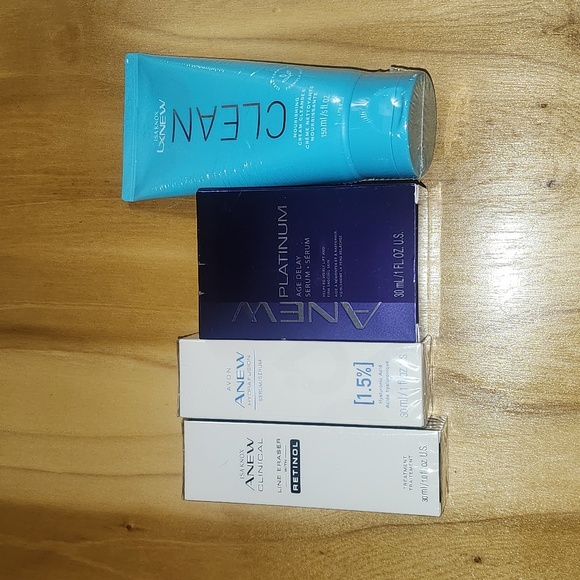 Avon Anew Beauty Facial 4 pc Set - Picture 1 of 5